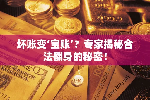 济南坏账变‘宝账’？专家揭秘合法翻身的秘密！
