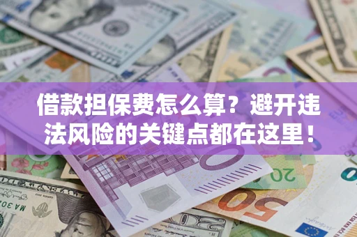 济南借款担保费怎么算？避开违法风险的关键点都在这里！