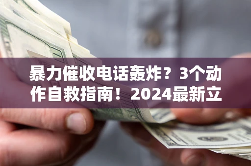 济南暴力催收电话轰炸？3个动作自救指南！2024最新立案标准全解析