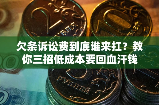 济南欠条诉讼费到底谁来扛？教你三招低成本要回血汗钱